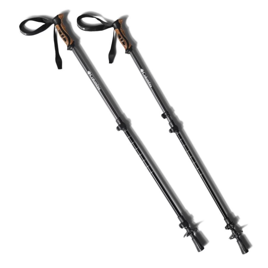6160 Aluminum Trekking Poles 2 Pack Columbia Sale Black