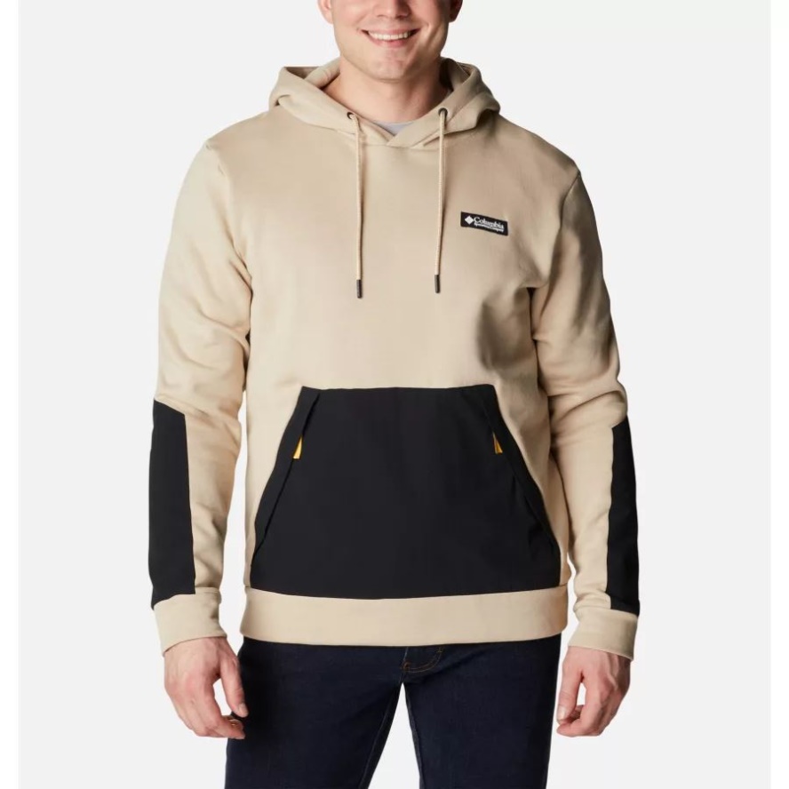 Ancient Fossil/Black Columbia Sale Men's Columbia Sale Ballistic Ridge Hoodie
