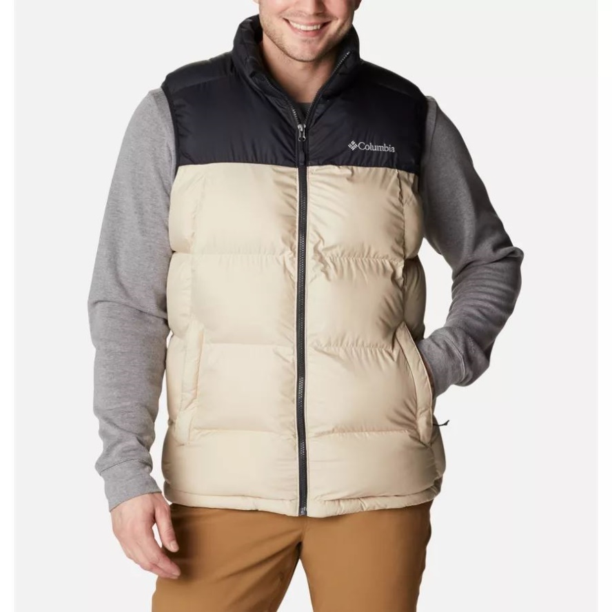 Ancient Fossil/Black Columbia Sale Men's Pike Lake Vest