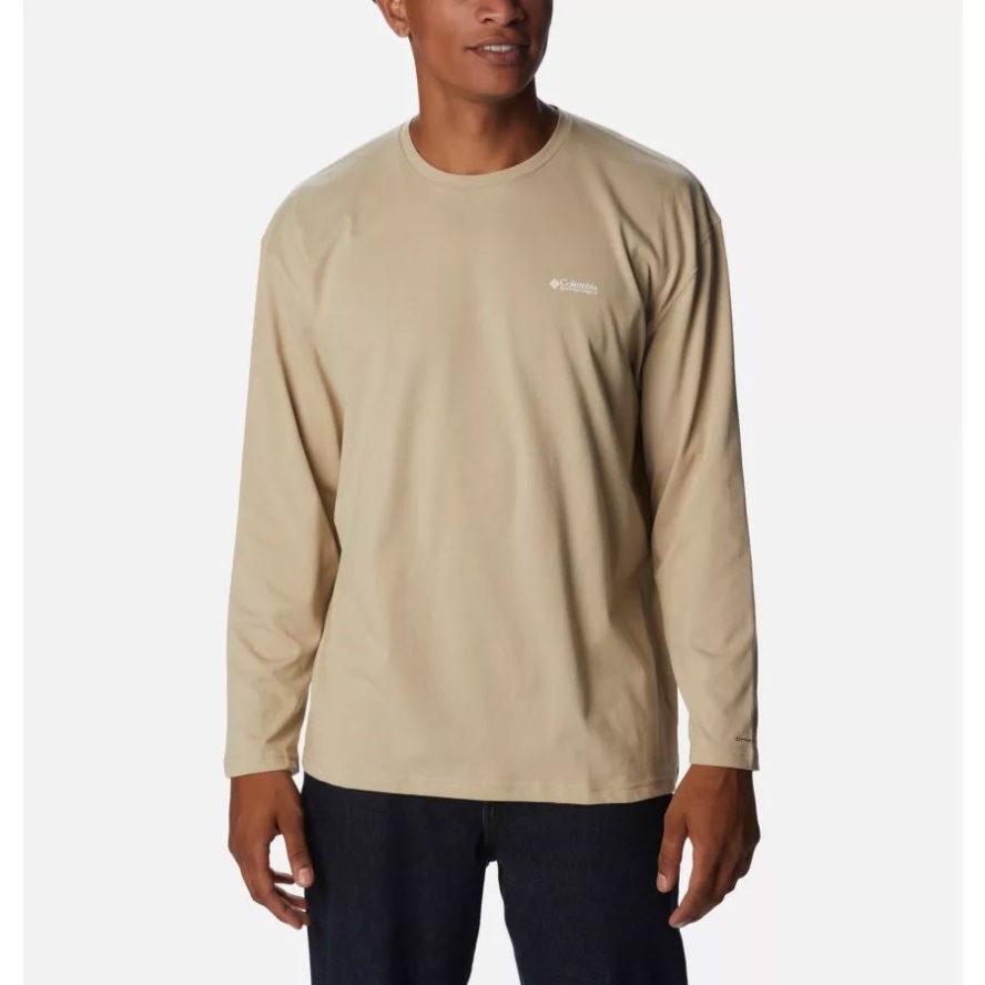 Ancient Fossil/Columbia Sale Gorge Map Men's CSC Alpine Way Relaxed Long Sleeve T-Shirt Columbia Sale