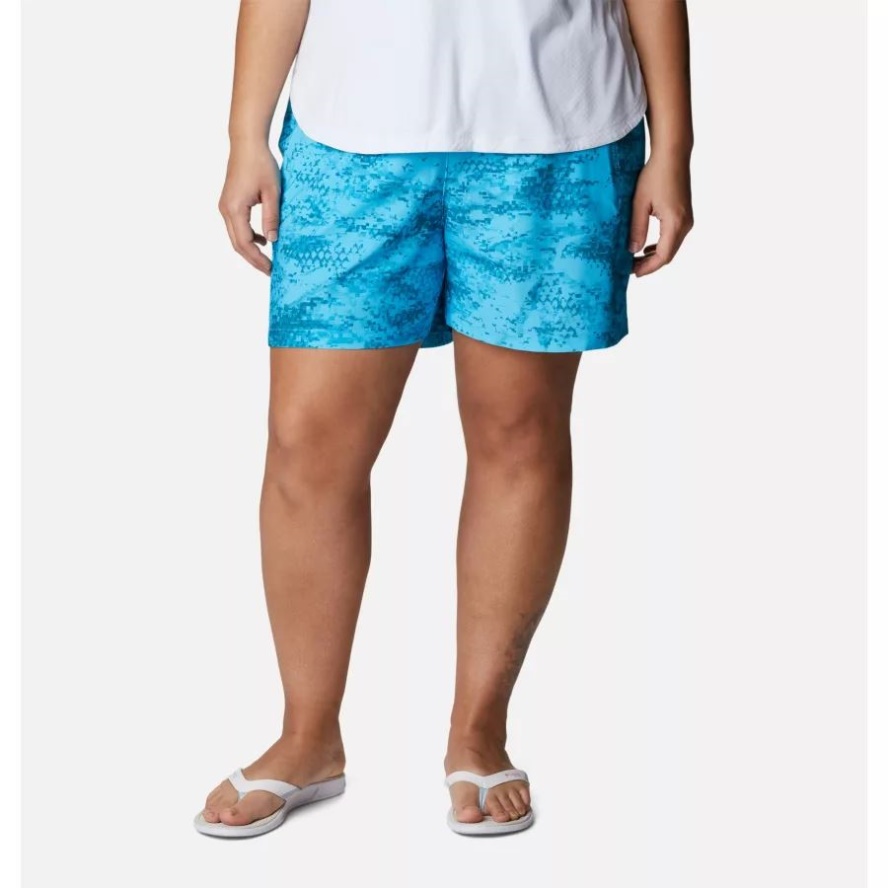 Atoll PFG Camo Print Columbia Sale Women's PFG Tidal II Shorts Plus Size