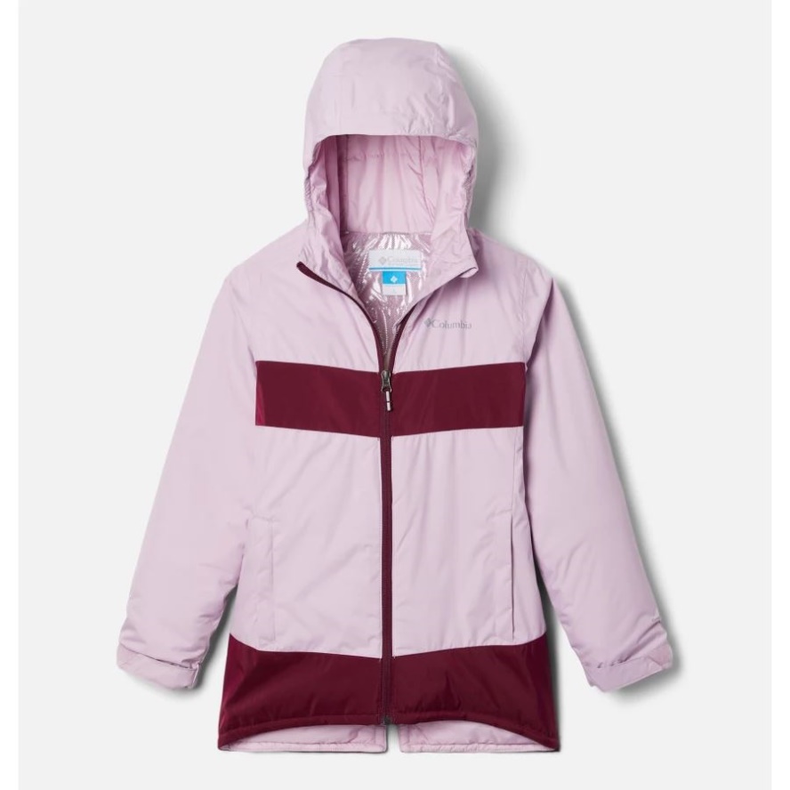Aura/Marionberry Girls' Oso Mountain Insulated Jacket Columbia Sale