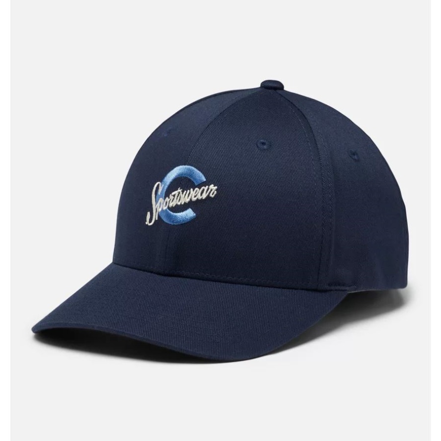 Baxter Falls Dad Cap Columbia Sale Collegiate Navy/Delta C Sportswear