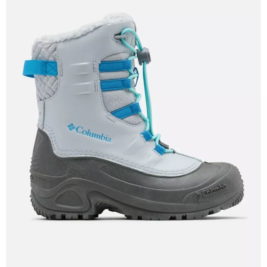 Big Kids' Bugaboot Celsius Boot Cirrus Grey/Blue Chill Columbia Sale