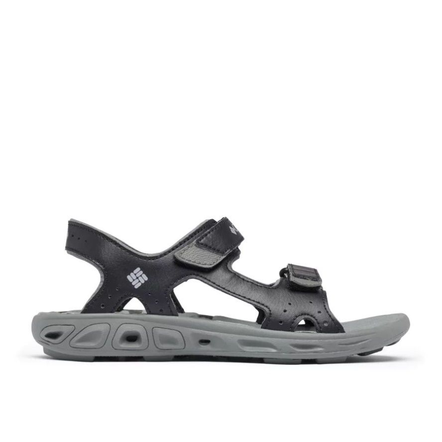 Big Kids' Techsun Vent Sandal Columbia Sale Black/Columbia Sale Grey