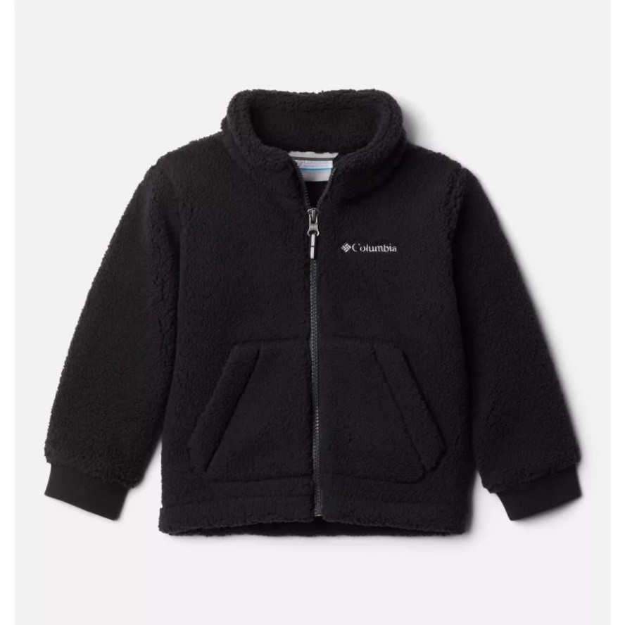 Black Boys' Toddler Rugged Ridge II Full Zip Sherpa Columbia Sale