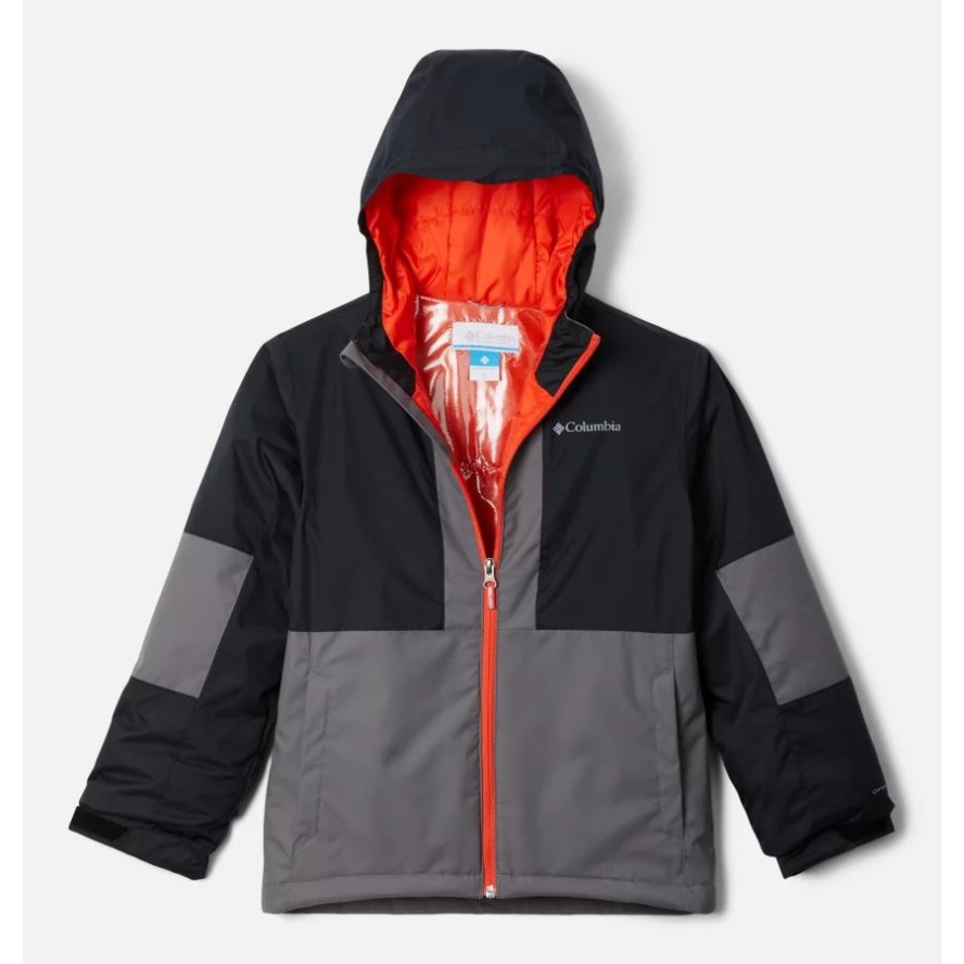 Black/City Grey Boys' Oso Mountain Insulated Jacket Columbia Sale