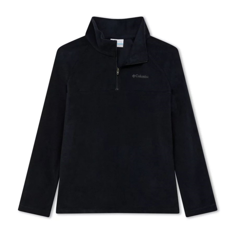 Black Columbia Sale Boys' Glacial Fleece Half Zip Jacket