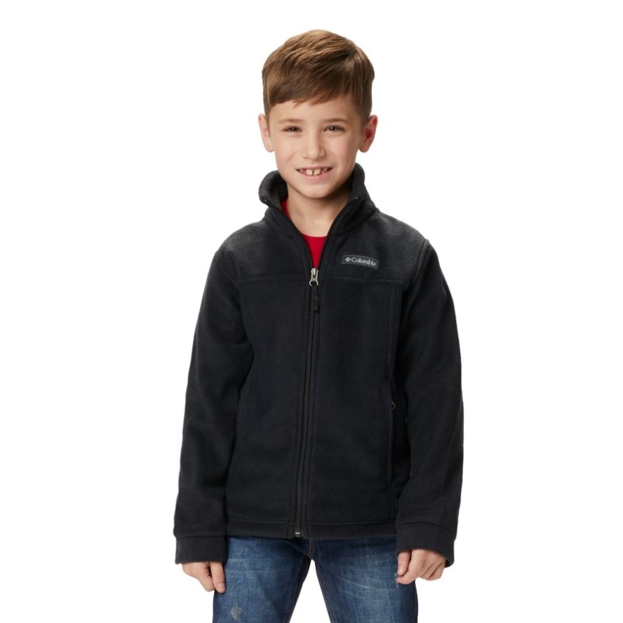 Black Columbia Sale Boys' Steens Mountain II Fleece Jacket