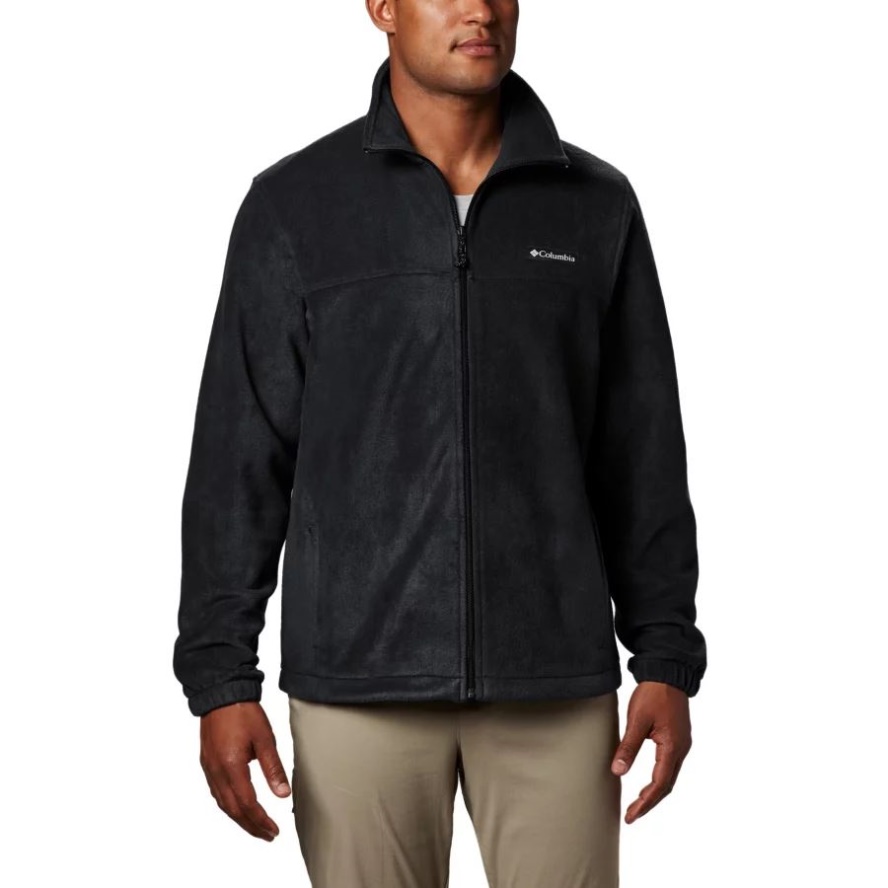 Black Columbia Sale Brand Men's Steens Mountain 2.0 Full Zip Fleece Jacket Tall
