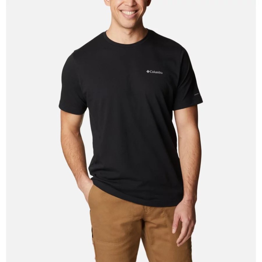 Black Columbia Sale Brand Men's Thistletown Hills Short Sleeve Shirt Tall