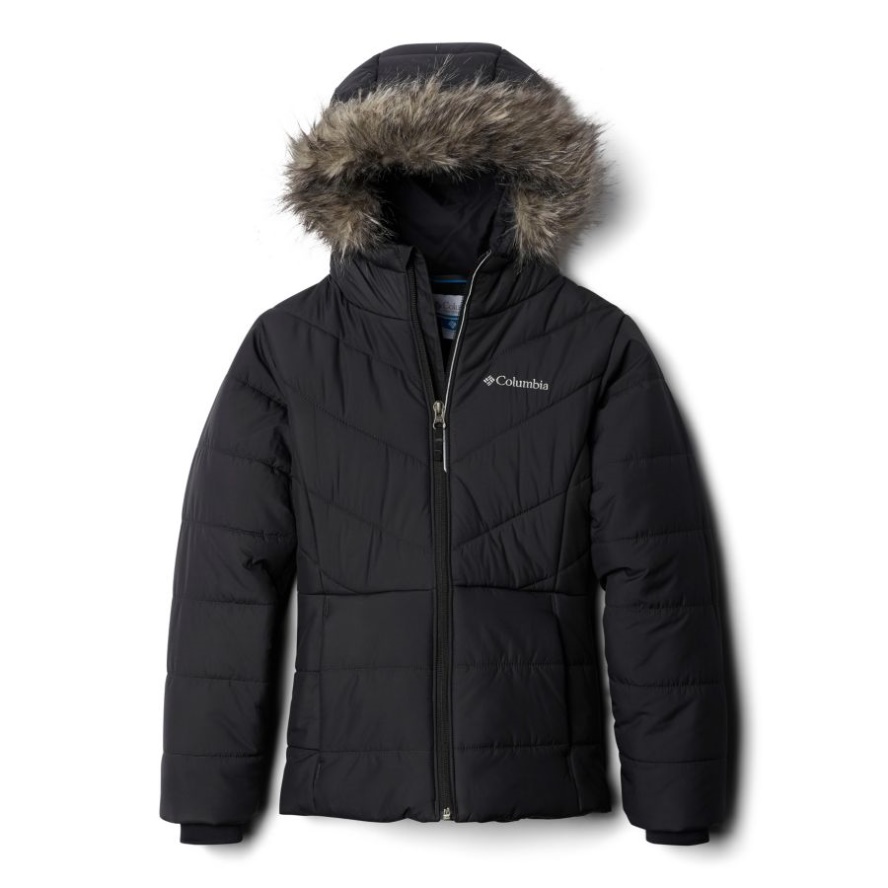 Black Columbia Sale Girl's Katelyn Crest Winter Parka
