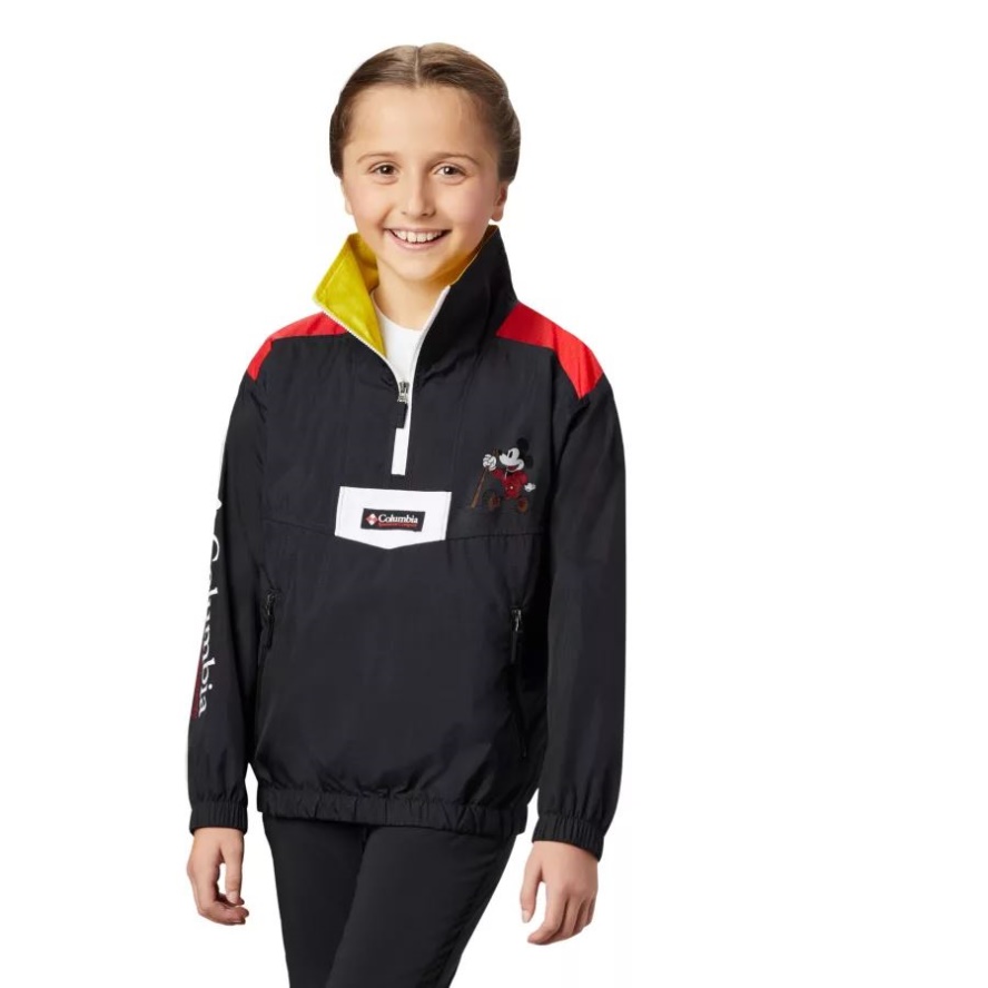Black Columbia Sale Kids' Disney Santa Ana Anorak