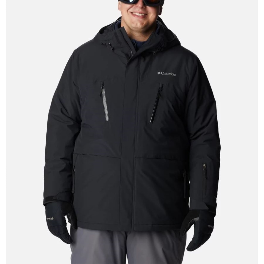 Black Columbia Sale Men's Aerial Ascender Omni-Heat Infinity Insulated Jacket Big