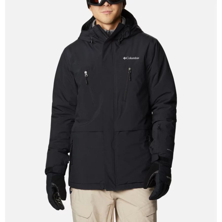 Black Columbia Sale Men's Aerial Ascender Waterproof Ski Jacket