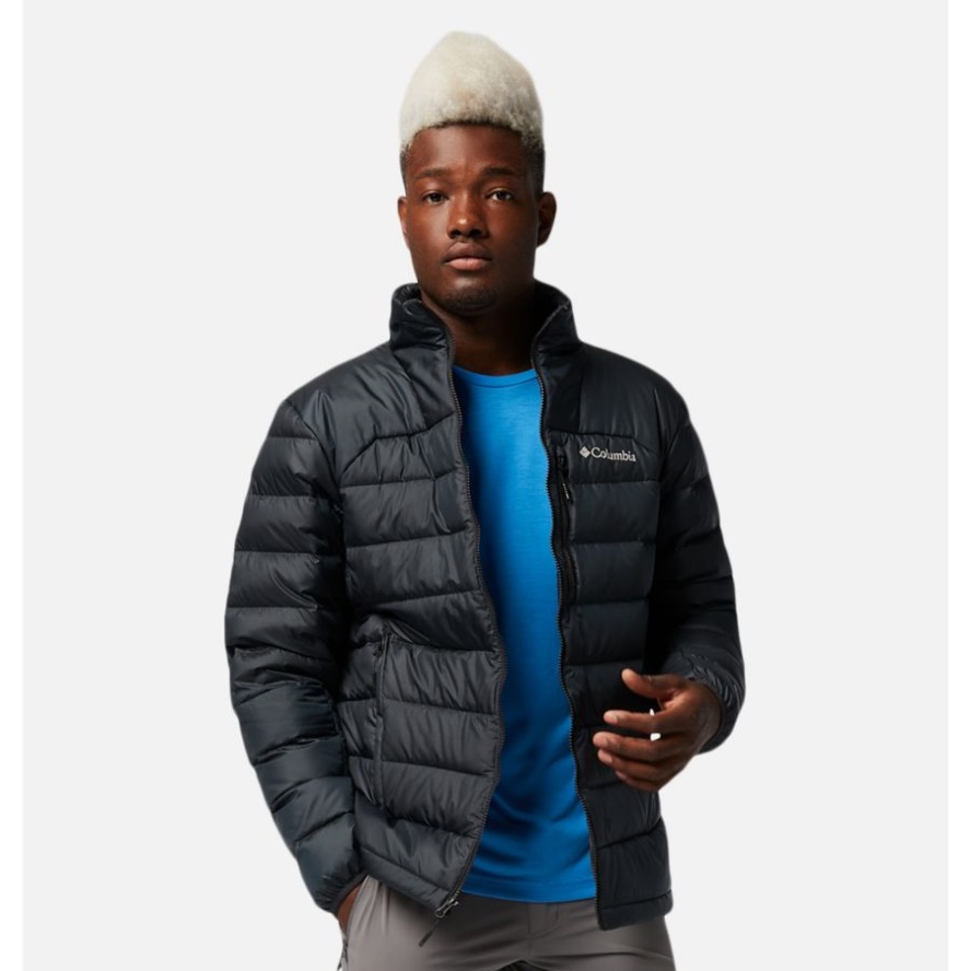 Black Columbia Sale Men's Autumn Park Down Jacket