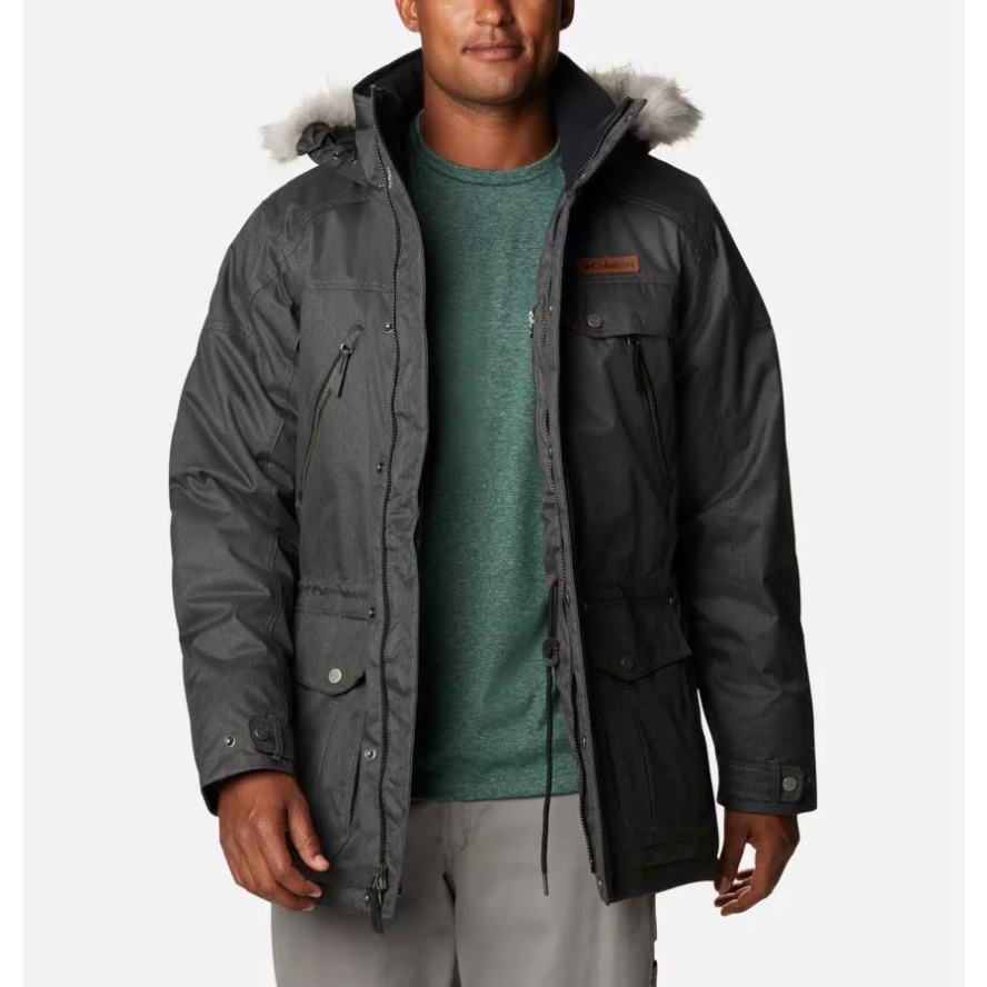 Black Columbia Sale Men's Barlow Pass 550 TurboDown Jacket