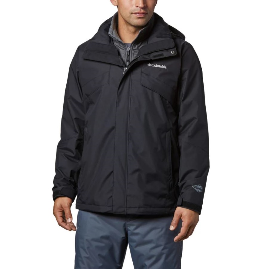 Black Columbia Sale Men's Bugaboo II Fleece Interchange Jacket Tall