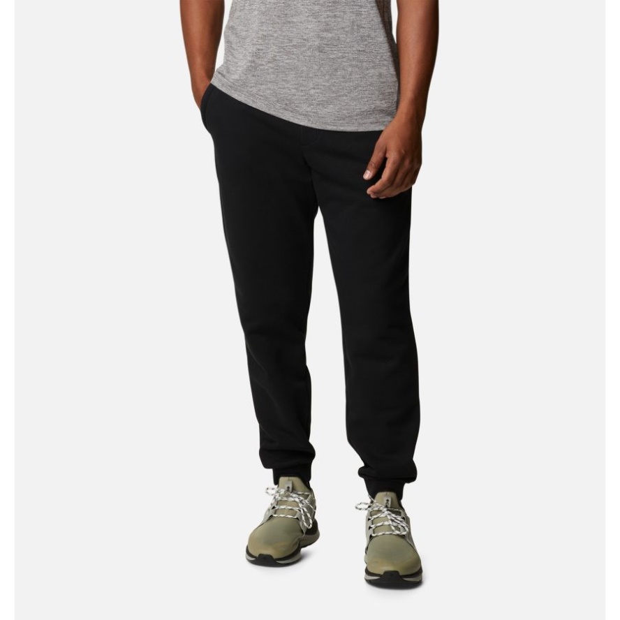 Black Columbia Sale Men's Lodge Heavyweight Jogger Pants