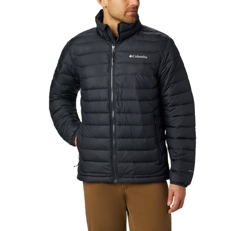 Black Columbia Sale Men's Powder Lite Insulated Jacket Tall