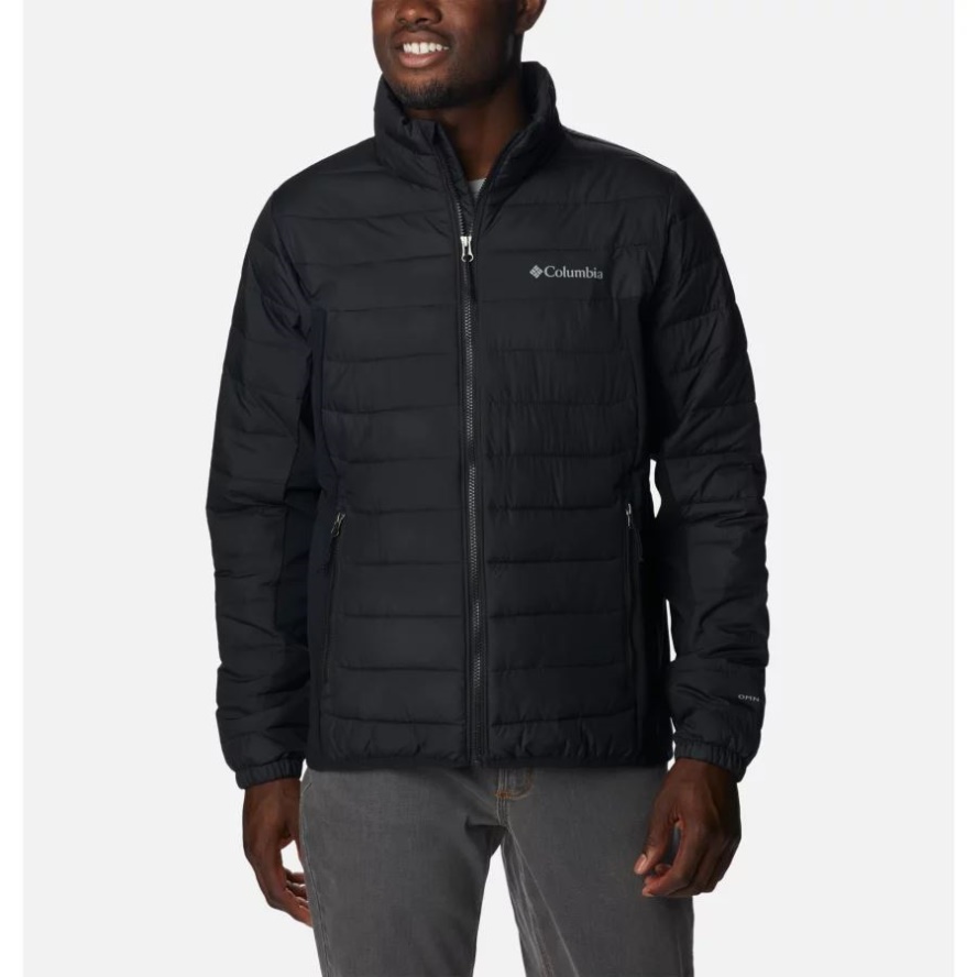 Black Columbia Sale Men's Powder Lite Insulated Jacket