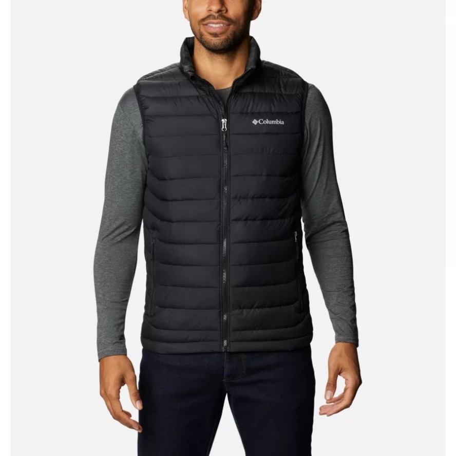 Black Columbia Sale Men's Powder Lite Vest