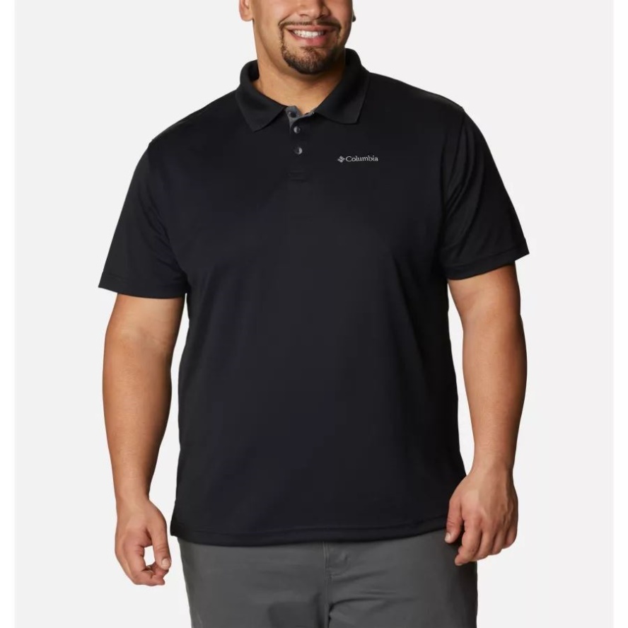 Black Columbia Sale Men's Utilizer Polo Shirt Big