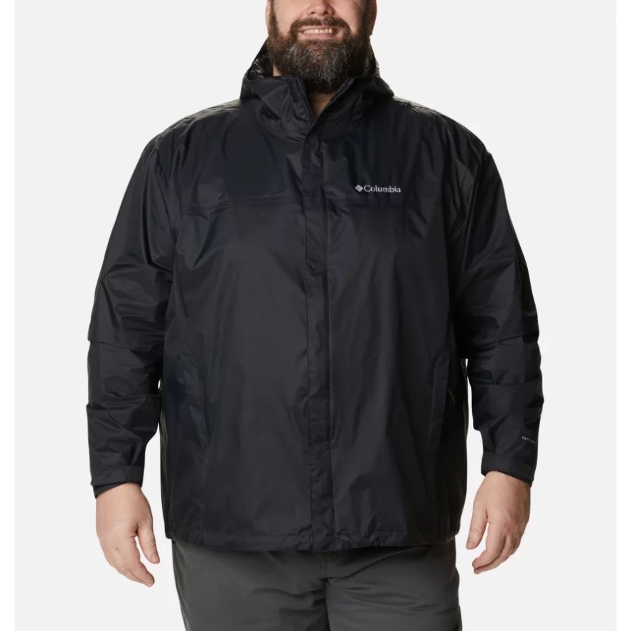 Black Columbia Sale Men's Watertight II Rain Jacket Big
