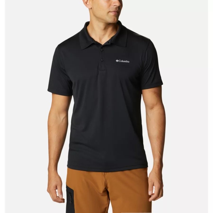 Black Columbia Sale Men's Zero Rules Polo