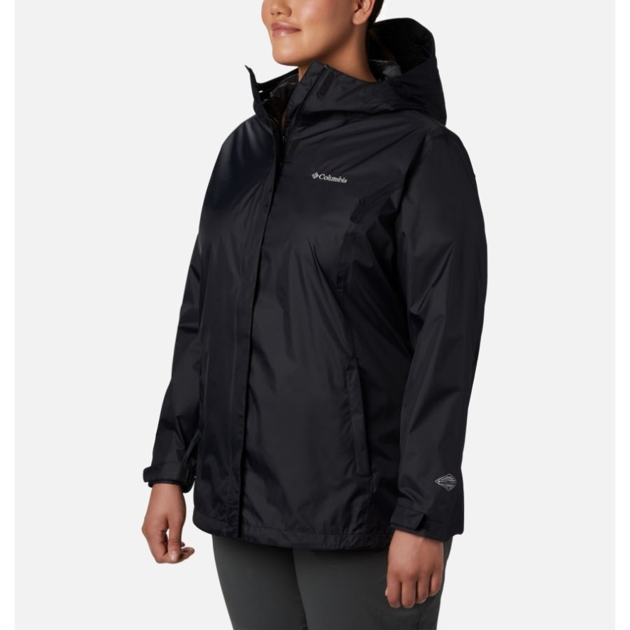 Black Columbia Sale Women's Arcadia II Jacket Plus Size