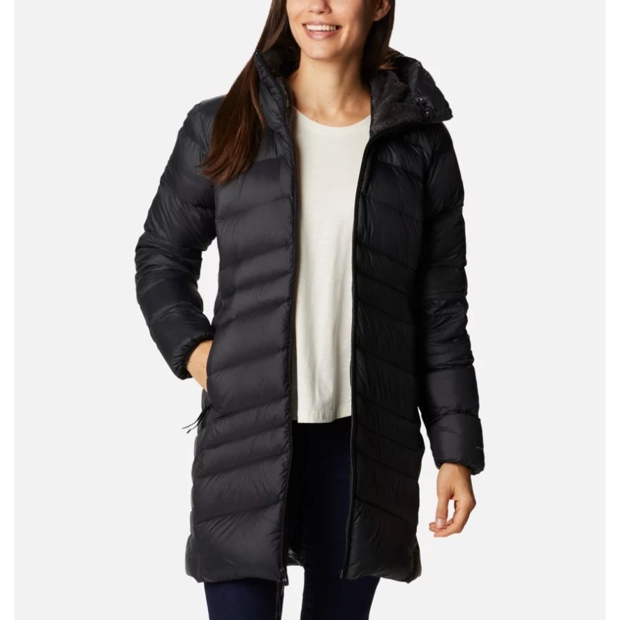 Black Columbia Sale Women's Autumn Park Down Long Jacket