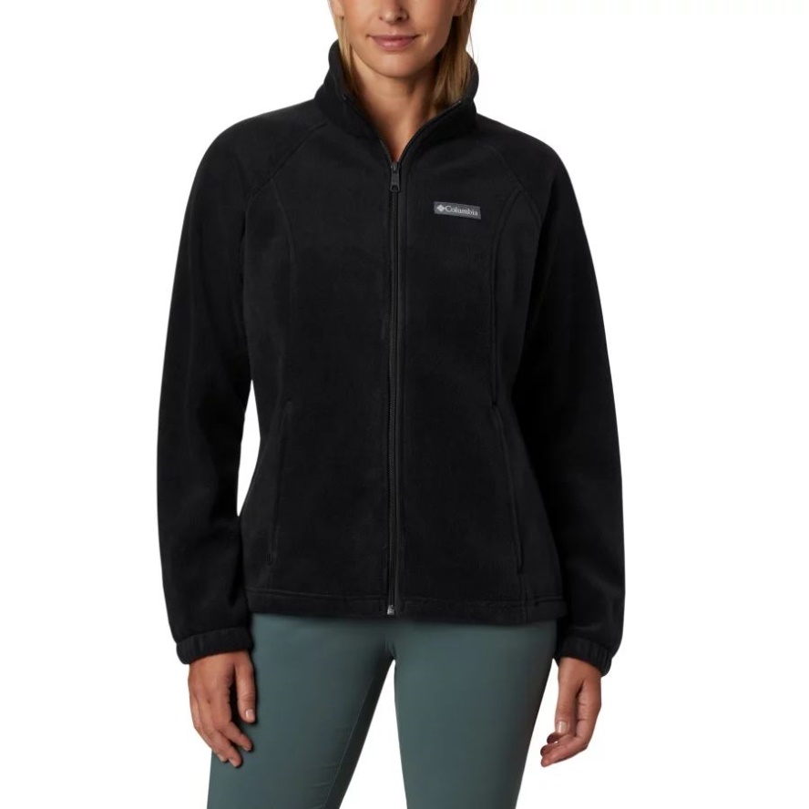 Black Columbia Sale Women's Benton Springs Full Zip Fleece Jacket