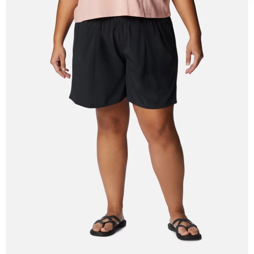 Black Columbia Sale Women's Boundless Beauty Shorts Plus Size