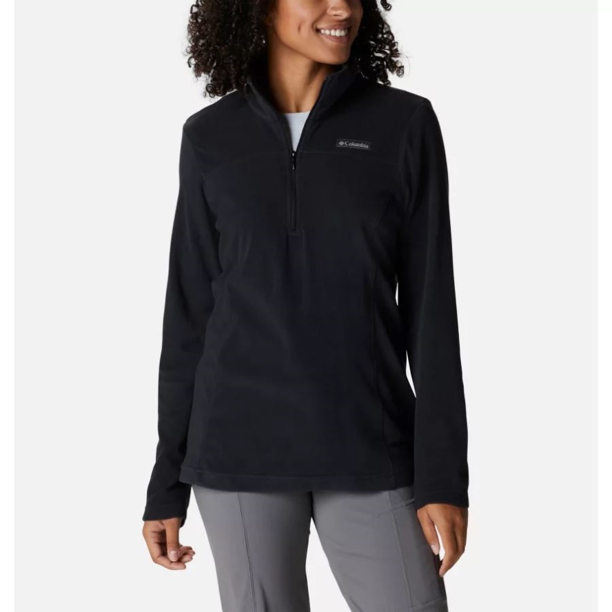 Black Columbia Sale Women's Lake Aloha Half Zip Fleece Pullover