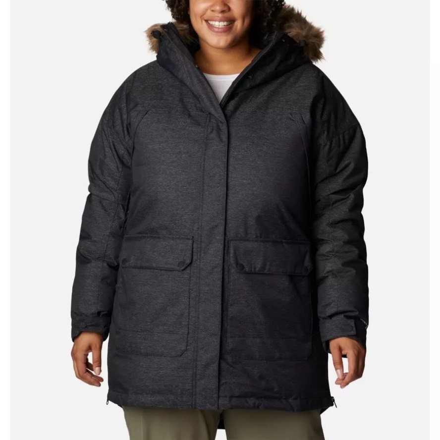 Black Columbia Sale Women's Mount Si Omni-Heat Infinity Down Parka Plus Size