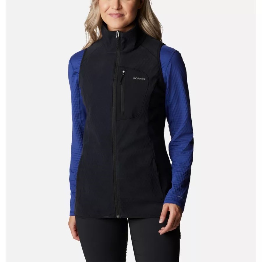 Black Columbia Sale Women's Outdoor Tracks Vest