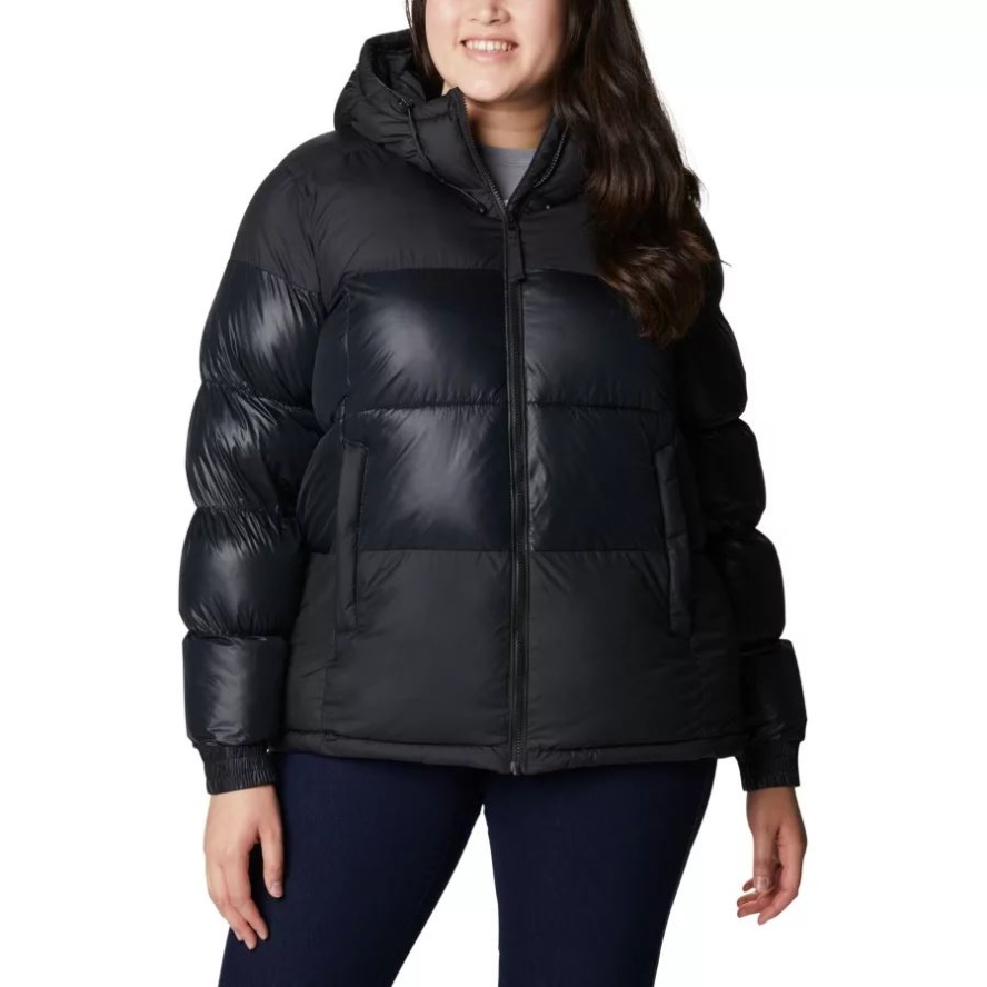 Black Columbia Sale Women's Pike Lake II Insulated Jacket Plus Size