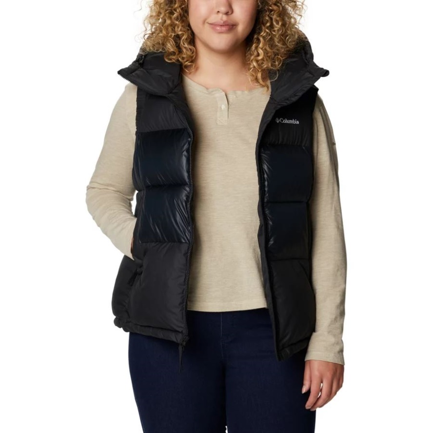 Black Columbia Sale Women's Pike Lake II Insulated Vest Plus Size