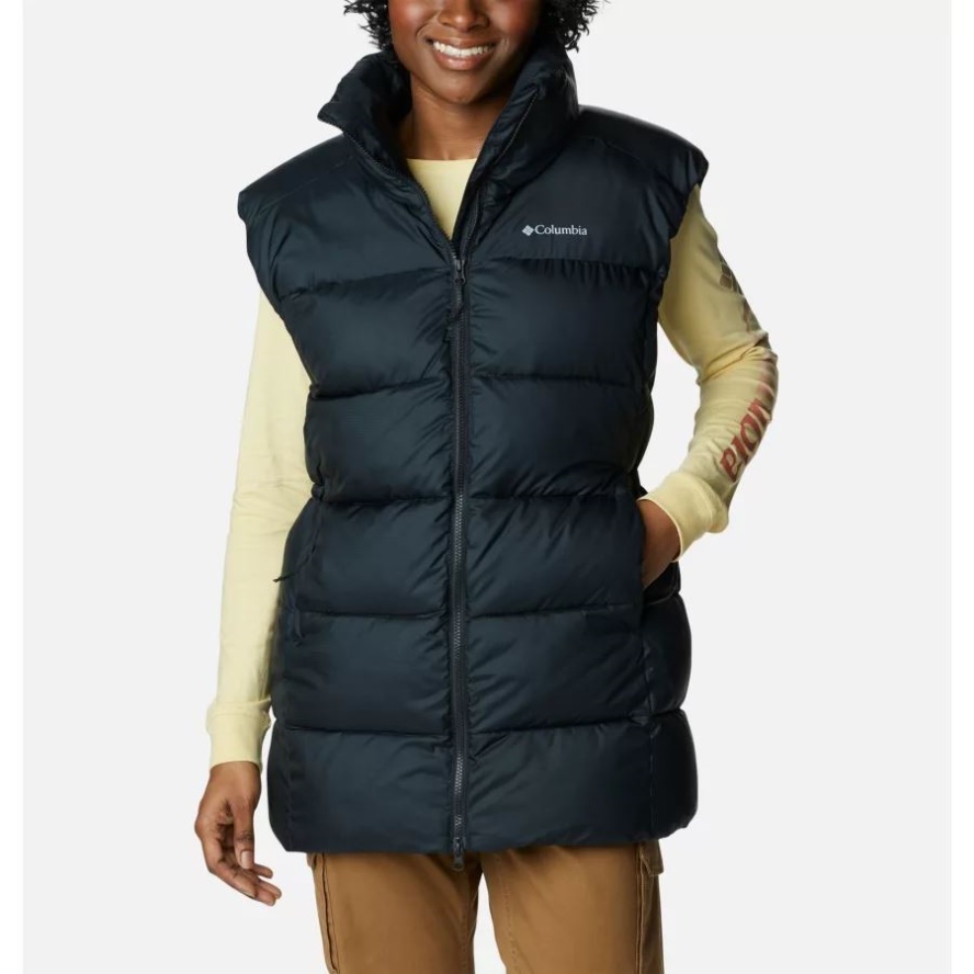Black Columbia Sale Women's Puffect Mid Vest
