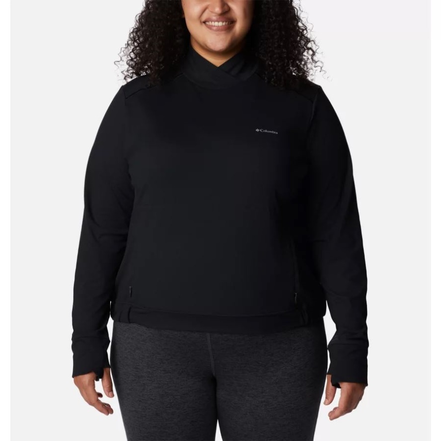 Black Columbia Sale Women's Weekend Adventure Pullover Plus Size