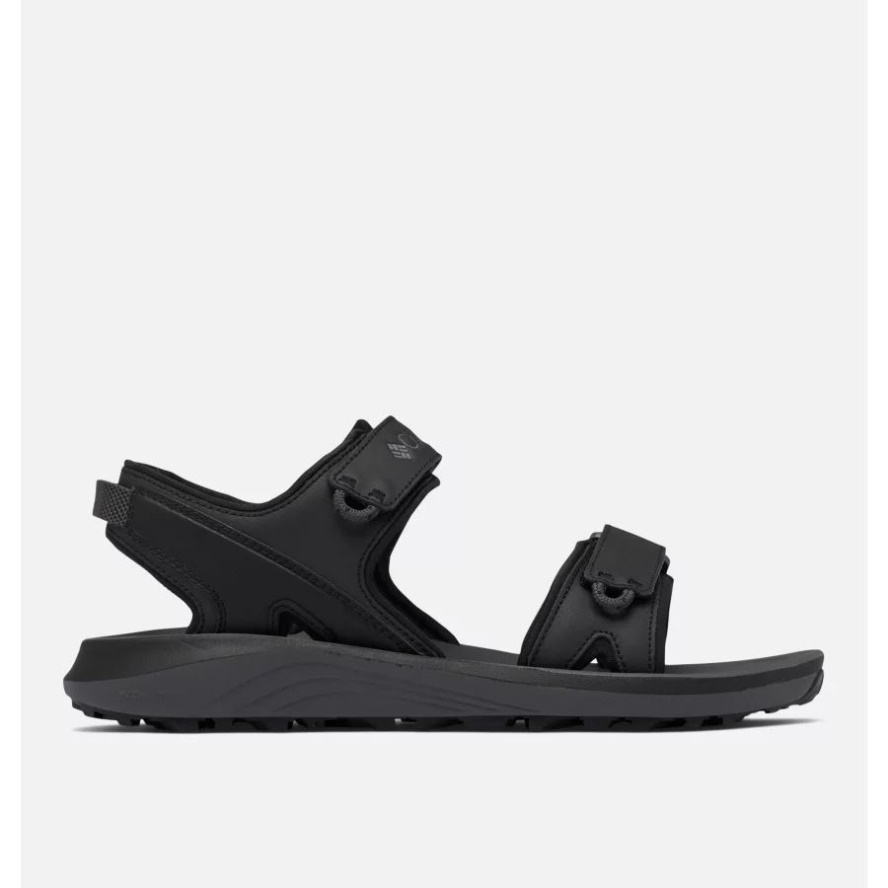 Black/Dark Grey Men's Trailstorm Strap Sandal Columbia Sale