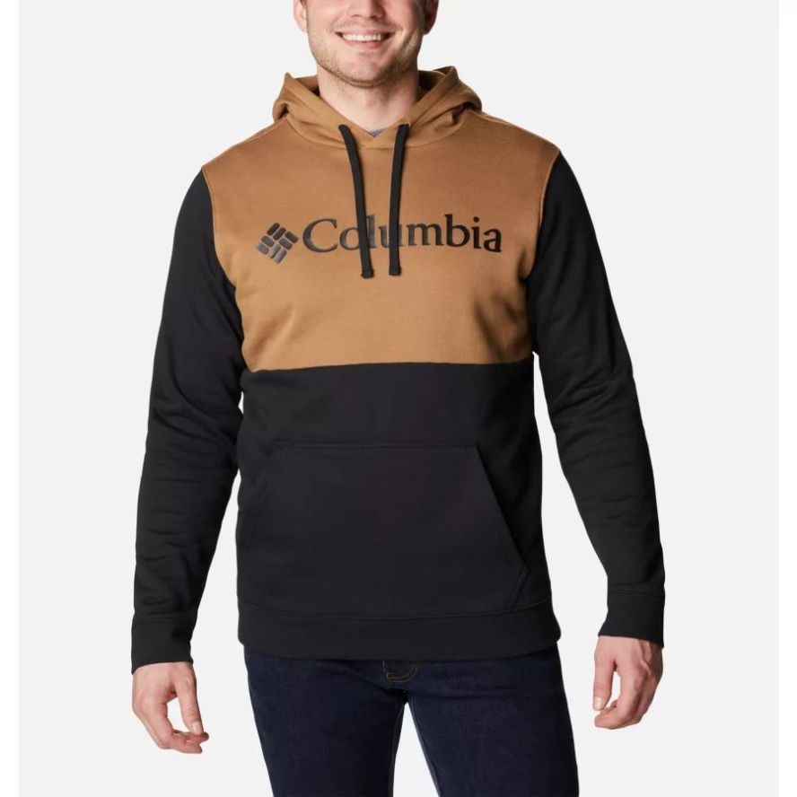 Black/Delta Columbia Sale Men's Columbia Sale Trek Colorblock Hoodie