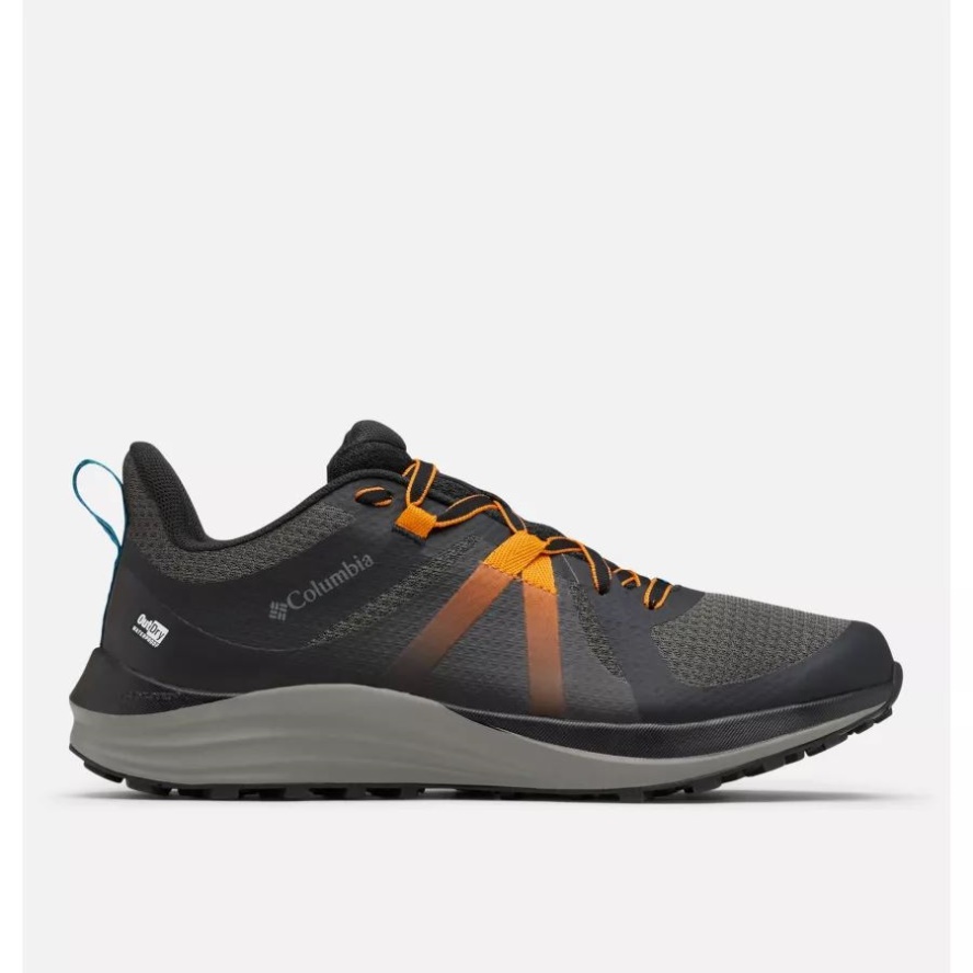 Black/Gold Amber Columbia Sale Men's Escape Pursuit Waterproof Walking Shoe
