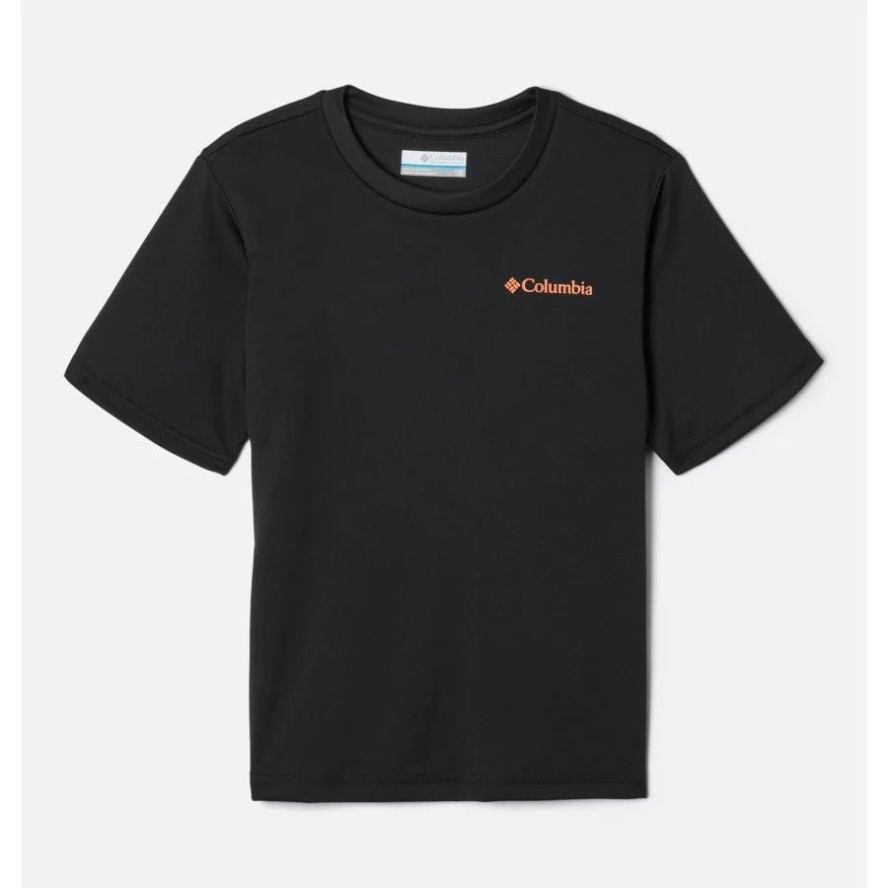 Black/Happy Crags Graphic Columbia Sale Boys' Grizzly Ridge Back Graphic T-Shirt