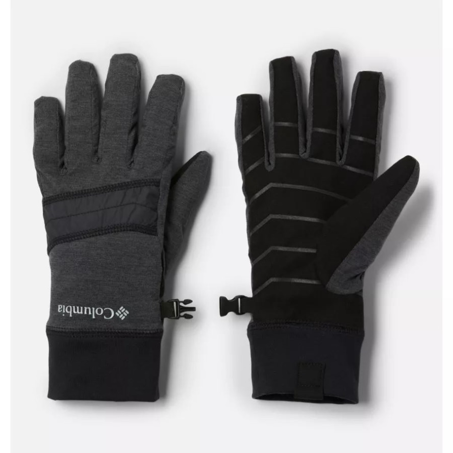 Black Heather Columbia Sale Men's Infinity Trail Omni-Heat Infinity Gloves