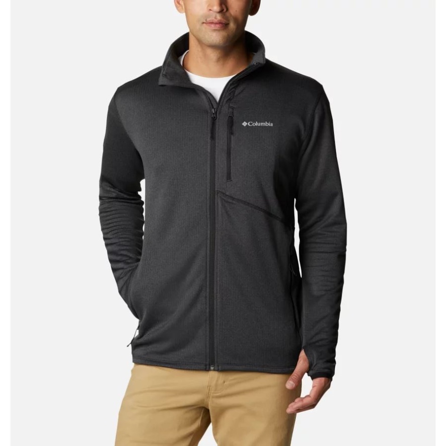 Black Heather Columbia Sale Men's Park View Fleece Jacket