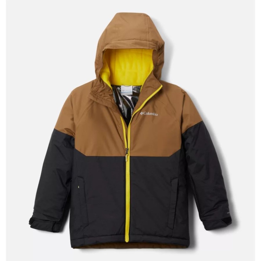 Black Heather/Delta Boys' Alpine ActionII Waterproof Ski Jacket Columbia Sale