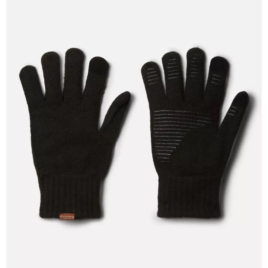 Black Heather Men's Loma Vista- Knit Glove Columbia Sale