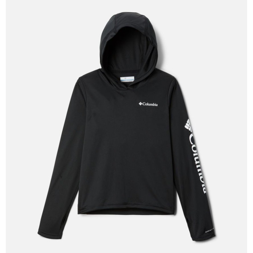 Black Kids' Fork Stream Hoodie Columbia Sale