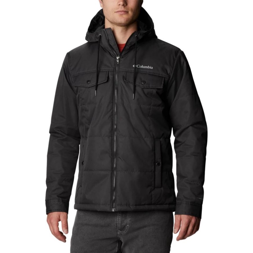 Black Melange Columbia Sale Men's Montague Falls II Insulated Jacket